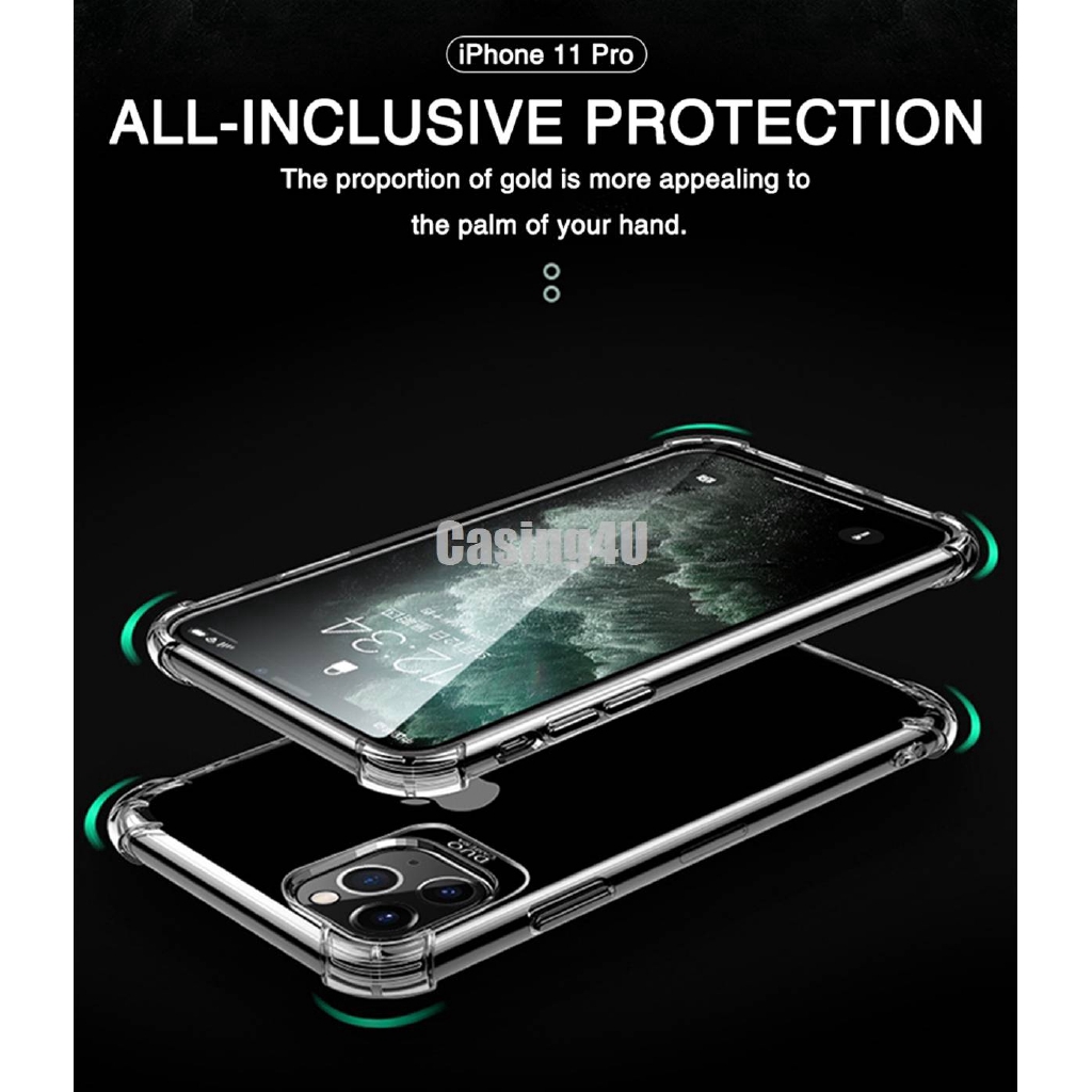 Samsung Galaxy S20 Ultra S20+ S10 S9+ S8 Plus S7 S6 NOTE 10+ Pro NOTE 9 NOTE 8 Airbag Anti-knock Clear Soft Phone Case