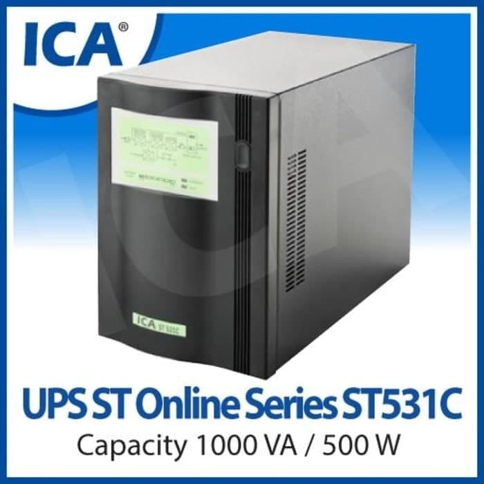 UPS ICA ST series ST 531C ST531C 1000va 500w online sinewave UPS