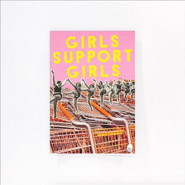 

WHATPIXIESEES - Postcard - Girls Support Girls