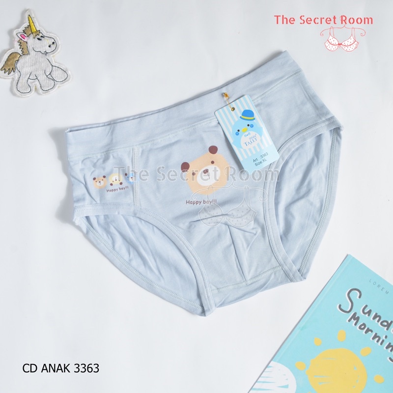 TALLY KIDS BOY 3363 | CD CELANA DALAM ANAK COWOK LAKI-LAKI SEGITIGA | BAHAN KATUN I SIZE M - XXL