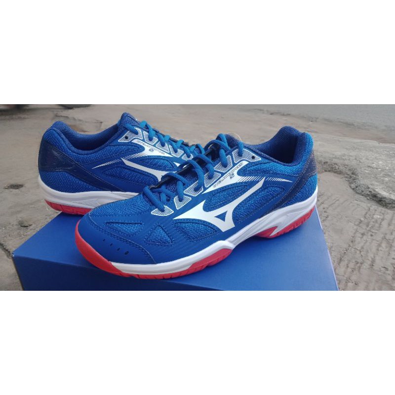 Sepatu Volly Mizuno Cyclone Speed 2-Snorkel/Blue