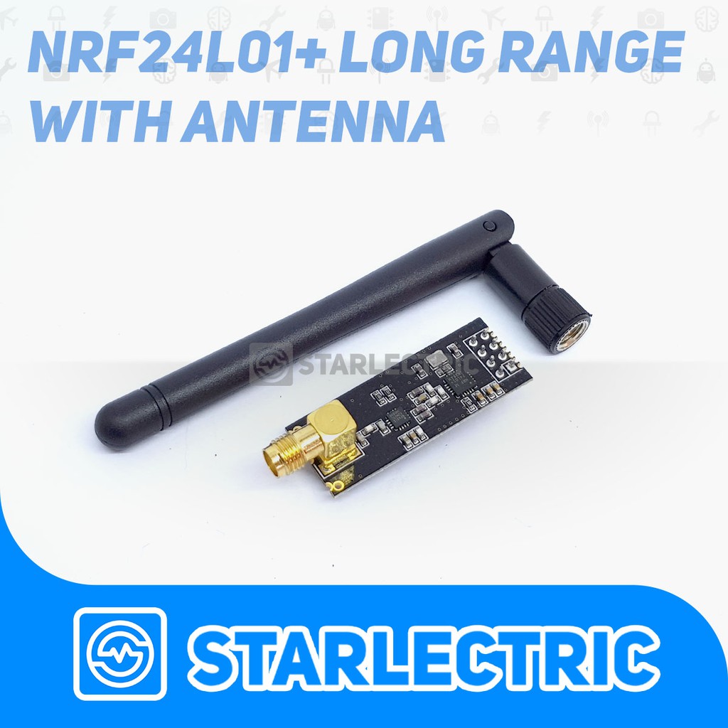 NRF24L01 PA LNA Antenna 2.4GHz Long Distance Wireless Tranceiver 2.4