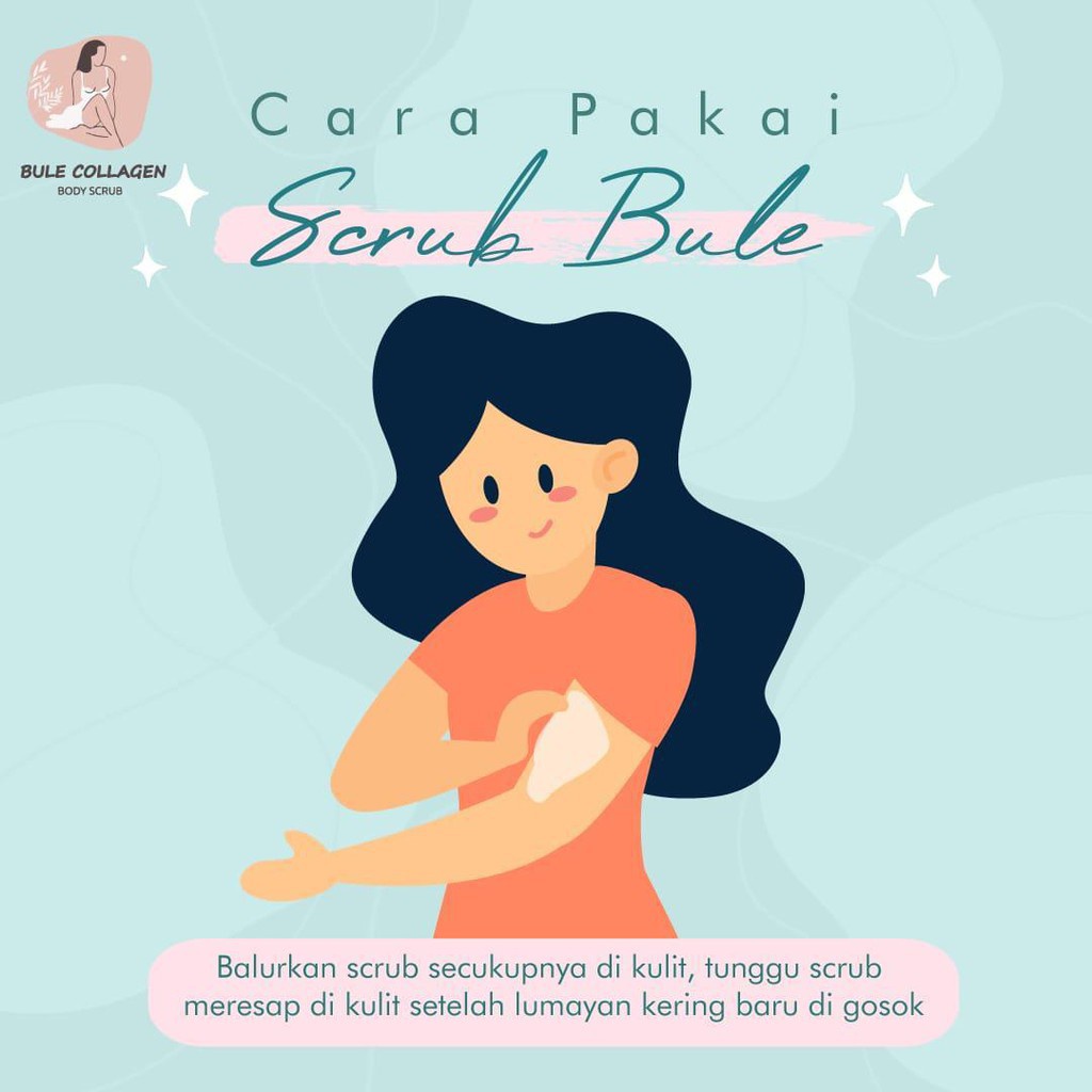 Bule Collagen Brighening Body Scrub