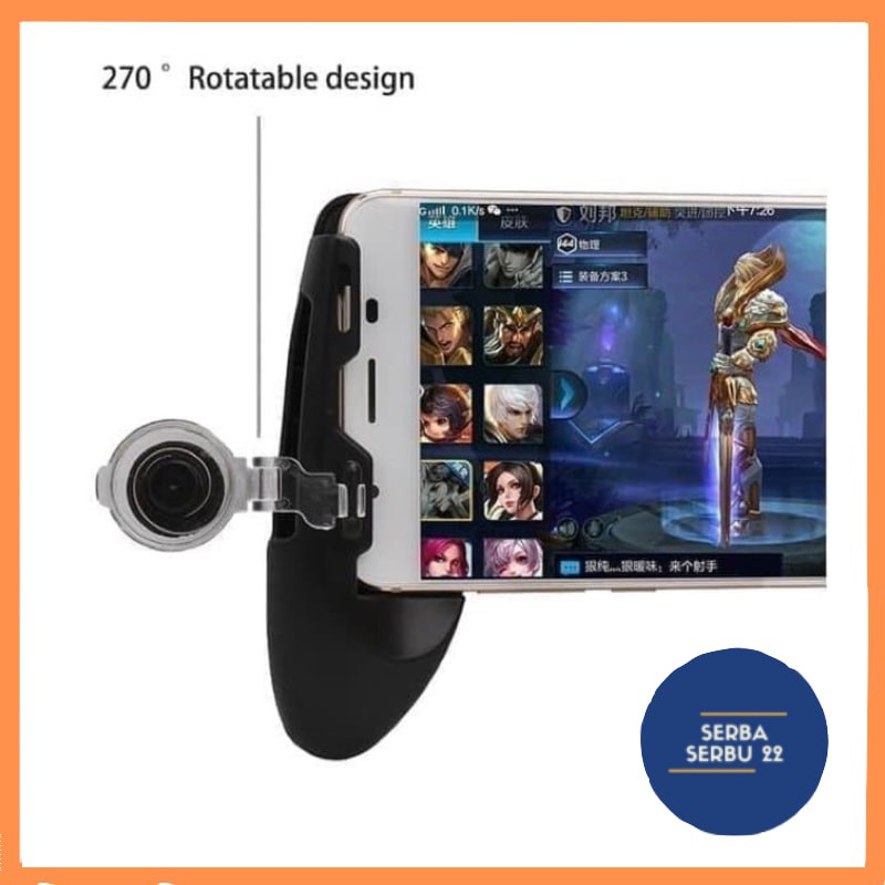 Gamepad Handle JL-01 Joystick Holder Mobile Legend Gamepad Universal