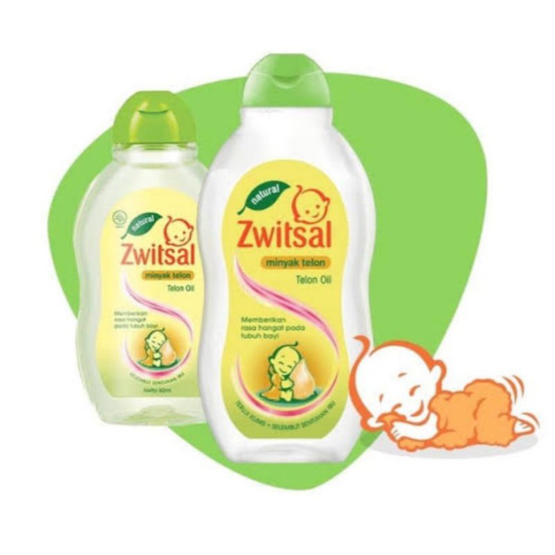 Zwitsal Minyak Telon 100ml, 60ml