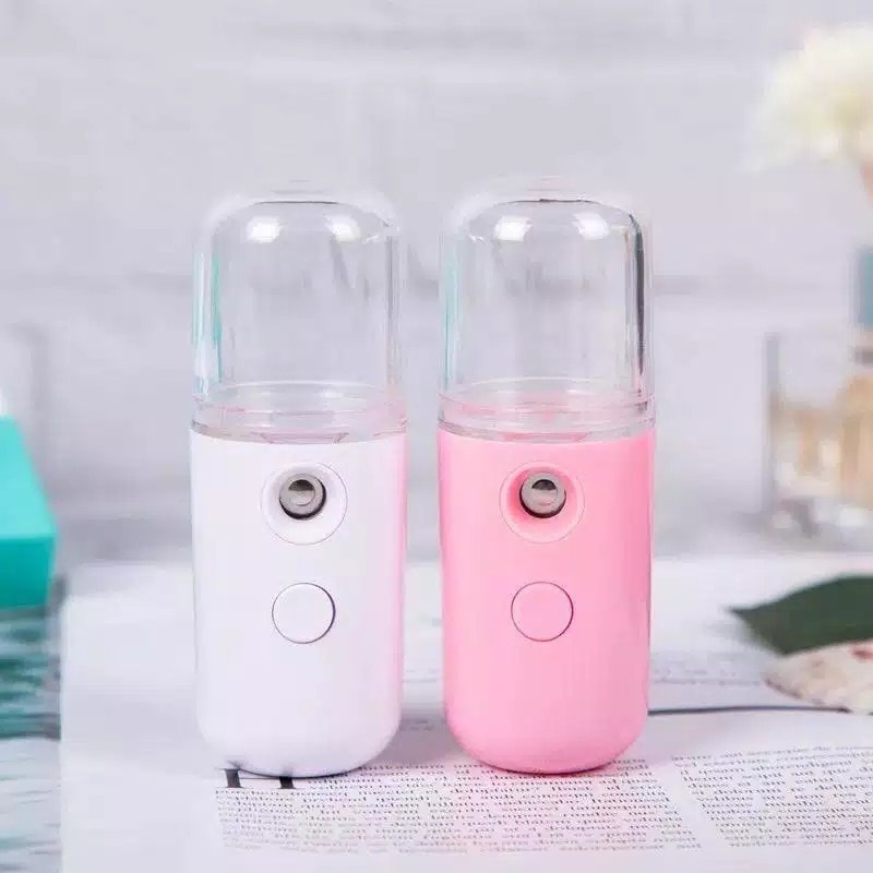 [BISA COD] NANO SPRAY PORTABLE MINI USB/MIST SPRAYER PELEMBAB WAJAH PERAWATAN WAJAH