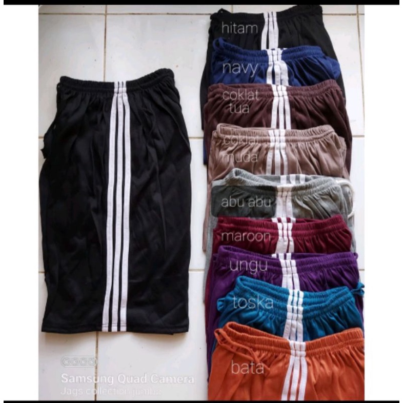 Celana training Pendek pria &amp; wanita, celana kolor celana olahraga