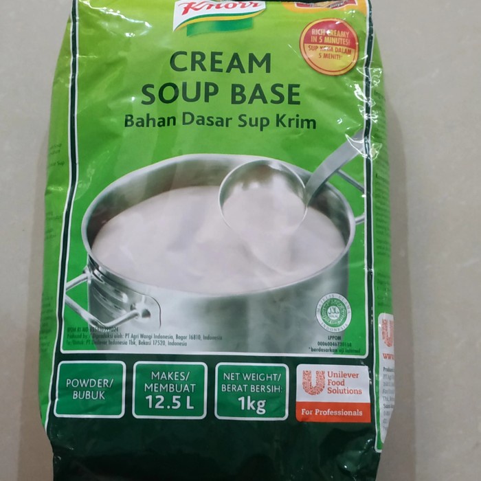Jual NEW Knorr Cream Soup Base 1kg Shopee Indonesia