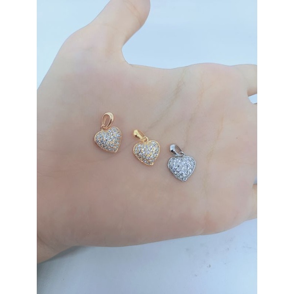 LIONTIN PERAK 925 ASLI LAPIS EMAS/LIONTIN LOVE MATA PUTIH/LIONTIN ASLI SILVER/LIONTIN FASHION WANITA