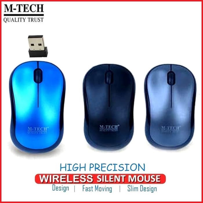 M-Tech W90 Mouse Wireless Silent Original