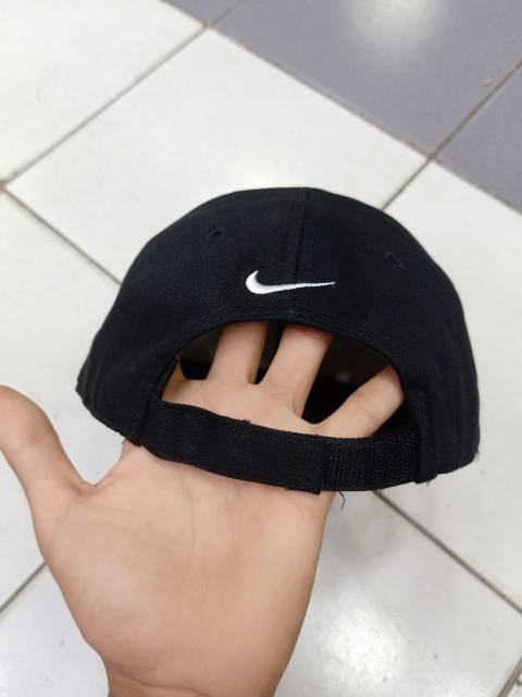 Topi baseball Nike Strip Putih Premium Quality