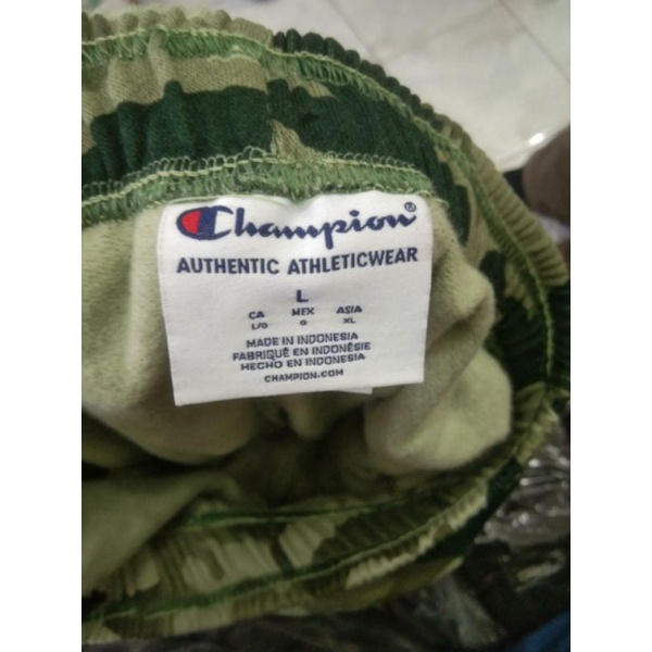 Celana Jogger Branded Pria - CHAMPION  ORRIGINAL JOGGERS - CAMO