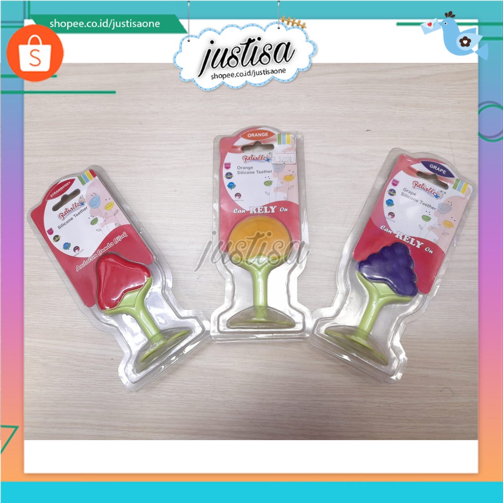 Promo !! GIGITAN BAYI RELIABLE BENTUK BUAH TEETHER FRUIT RELIABLE