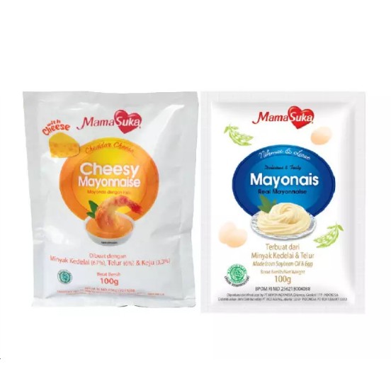 

Mayonnaise Mamasuka 100 gram (kemasan kecil)