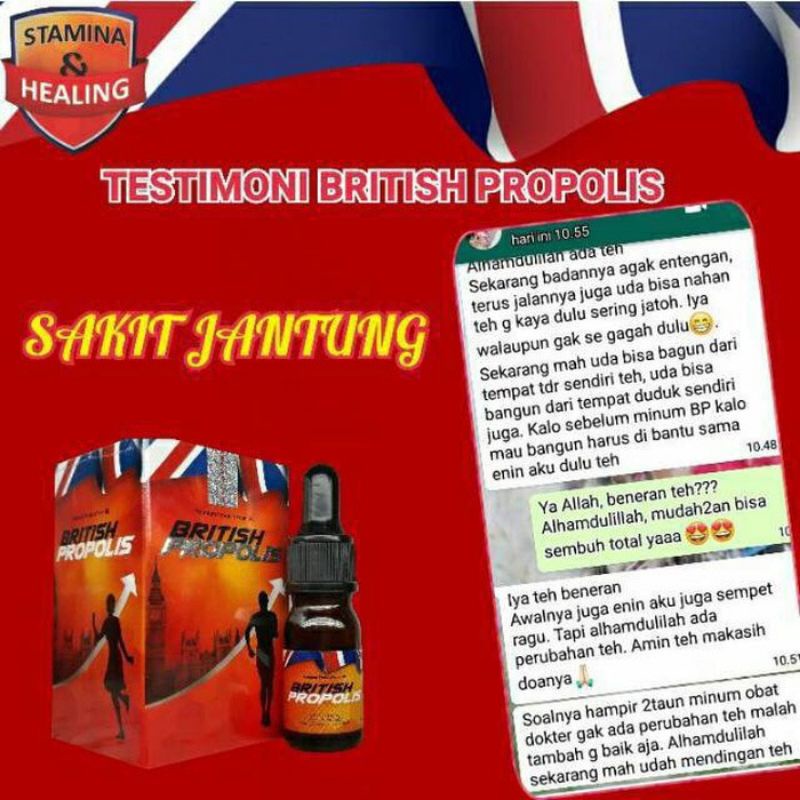 PROMO B.r.i.t.i.s.h Propolis 6 ml 100% Asli - Propolis BP