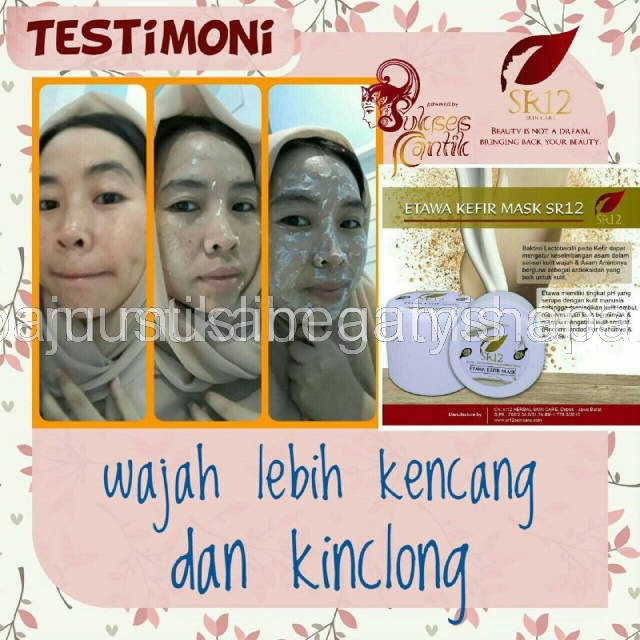 KEFIR ETAWA MASKER BPOM TERBAIK..! KULIT BERMINYAK &amp; SENSITIF / KEFIR MASK SUSU KAMBING ETAWA ASLI