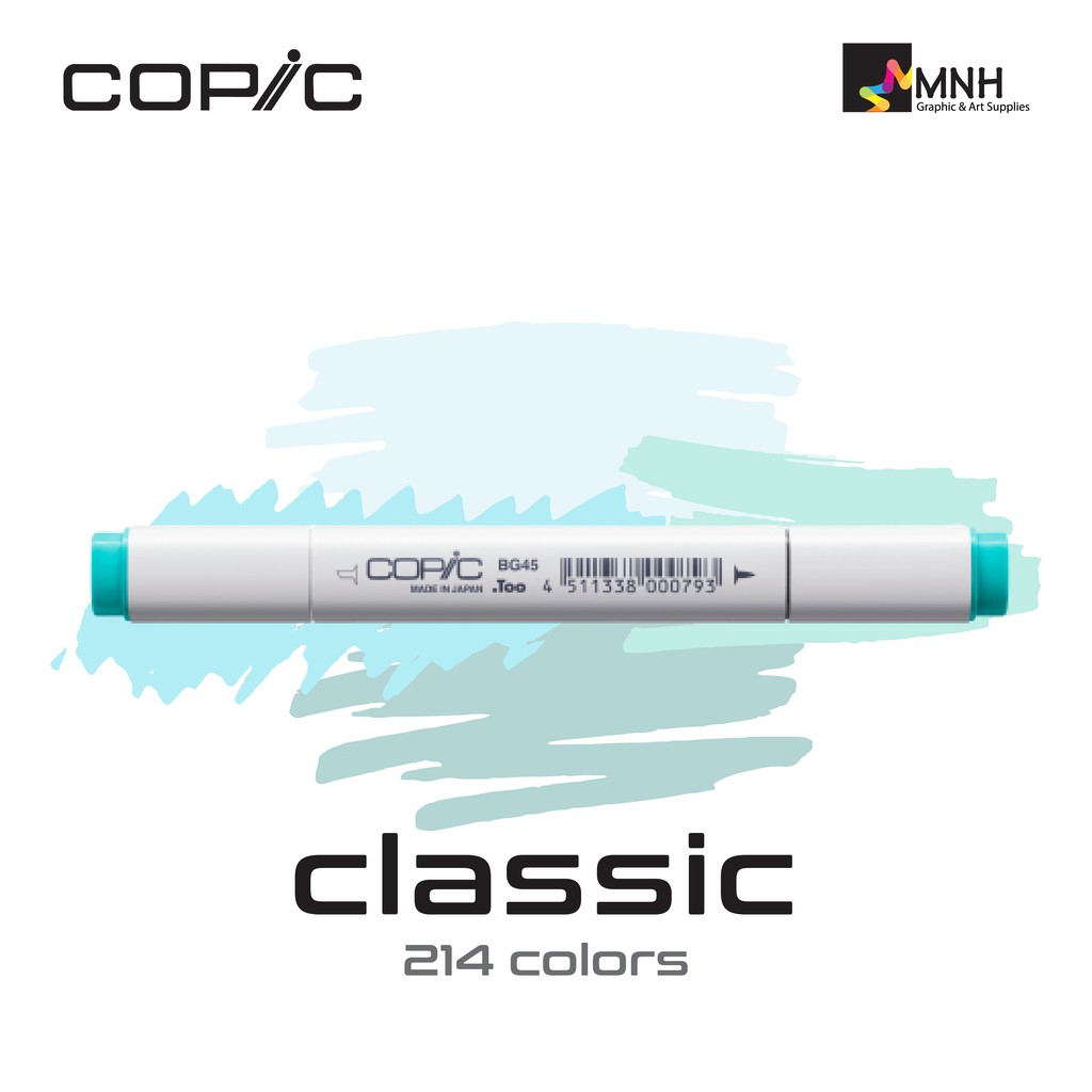 

Spidol Copic Classic Marker Blue Green Series (Satuan) BG45 - BG99