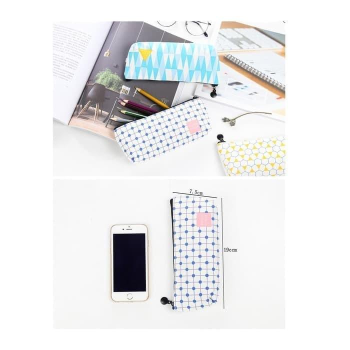 

Unik TP0059 Tempat Pensil Inteligent Metric Pencil Case / Tempat Kosmetik - TRIANGEL Murah