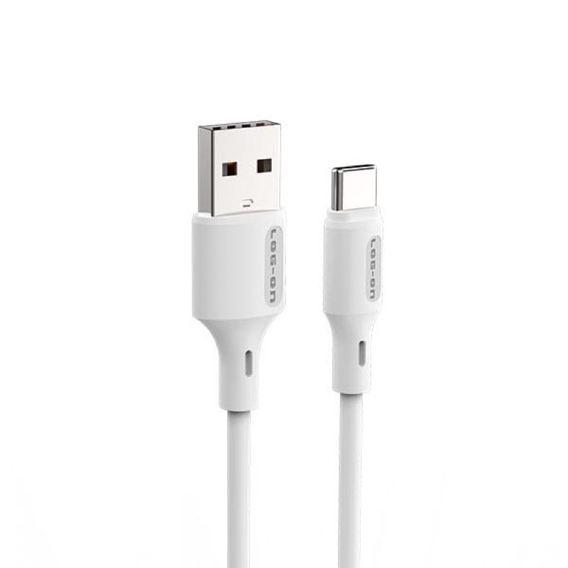 Kabel LOG ON 1M Type C / IOS / LIGHTING Kabel Data LOG-ON LO-CB28 2.1A Fast charging / USB-C (1PCS)