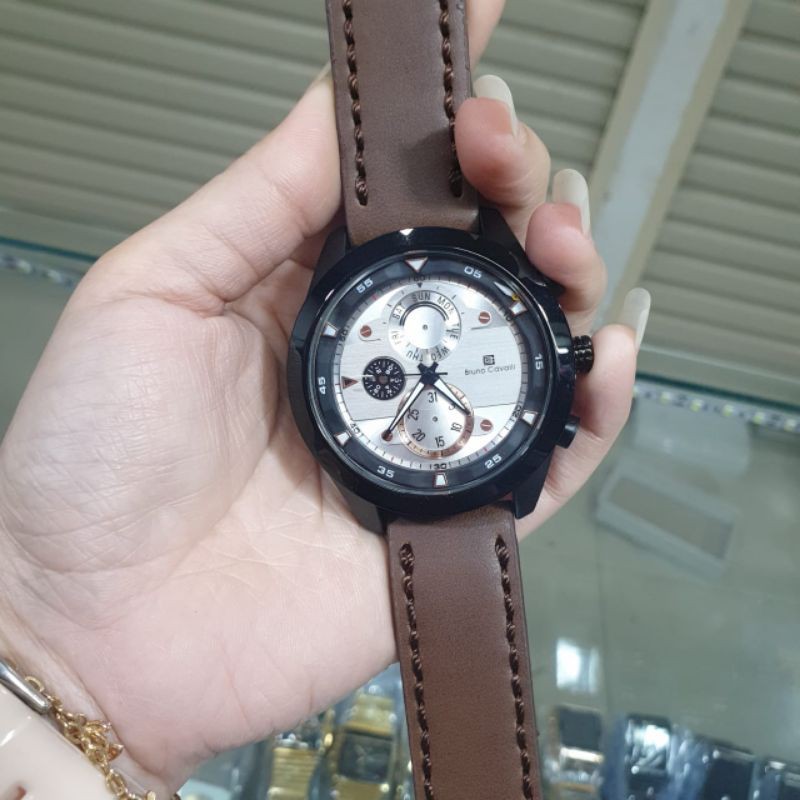 Jam Tangan Pria Bruno Cavalli Original Tahan Air