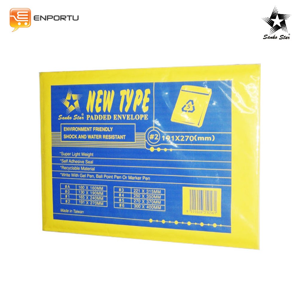 

SANKO STAR Water-proof Amplop #2 (191x270mm)