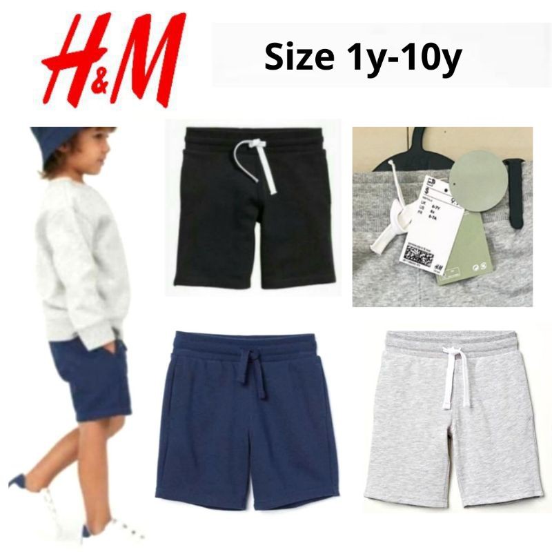  LT CELANA  PENDEK ANAK  LAKI HM BOYS SWEATSHORT H  M  PANTS 