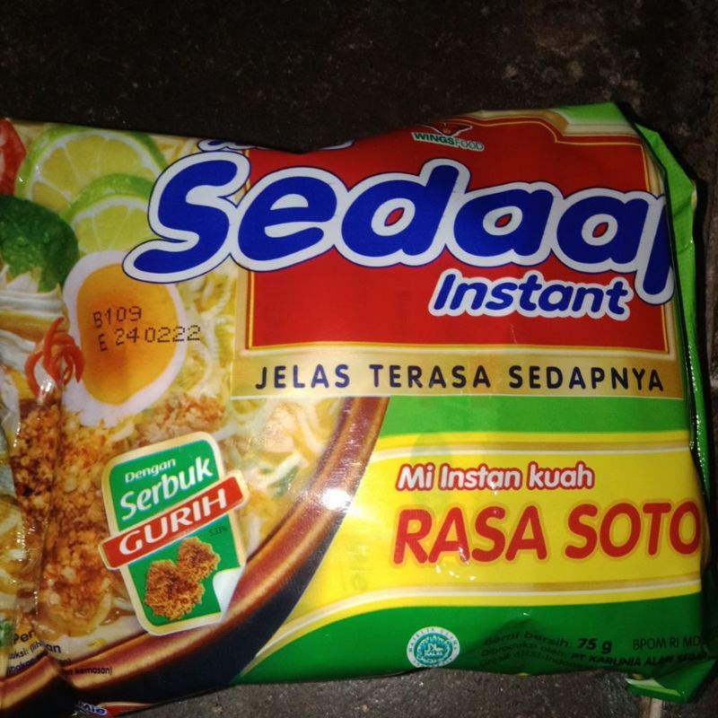 

mie sedap soto