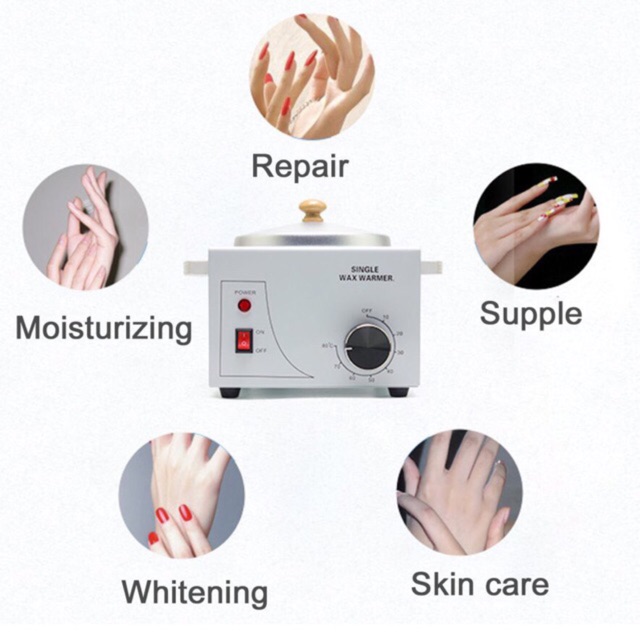 single waxing warmer heater / pemanas wax 1 tungku / hot parafin untuk salon dan spa kecantikan