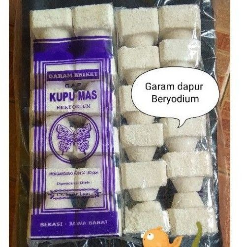 

garam meja beryodium 600gram / garam kotak beryodium