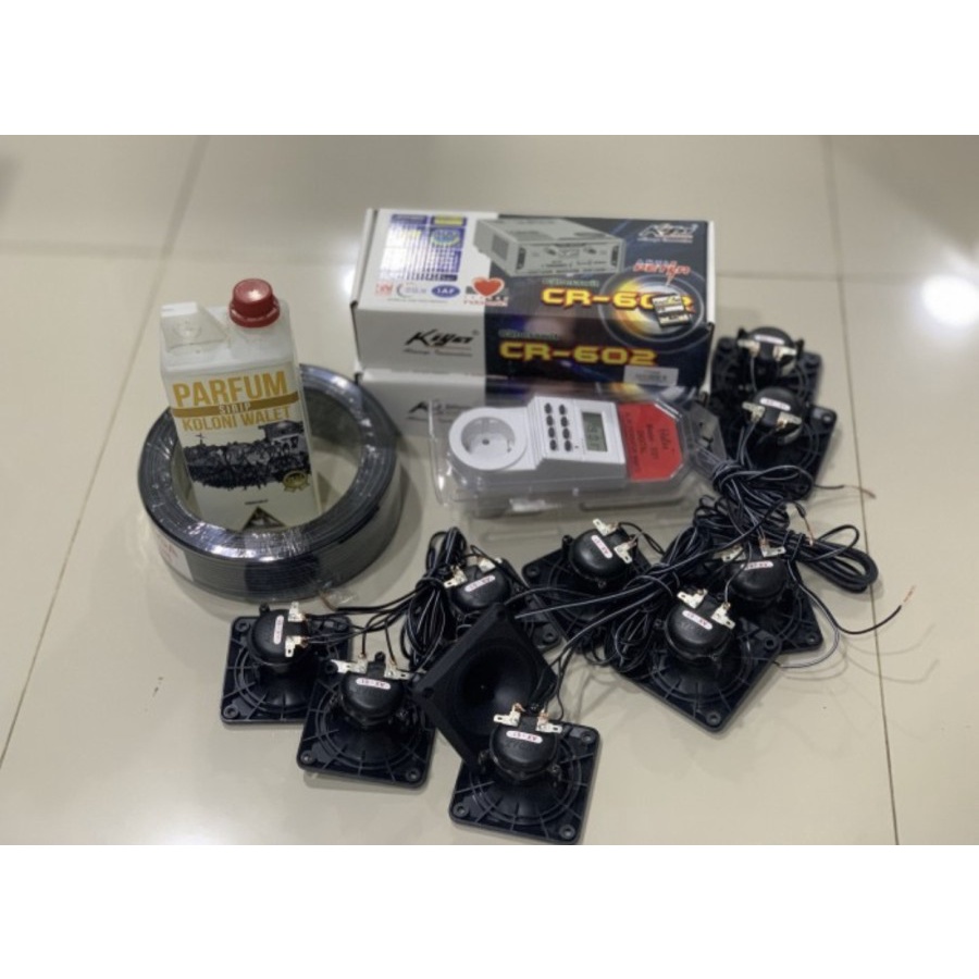 Audio Rumah Burung Walet -paket zeng /Audax / Koloni Walet / ampli walet / audio walet / mesin audio