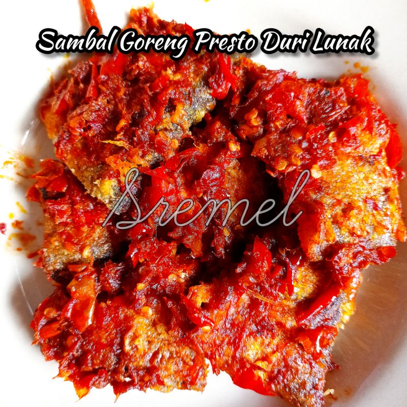 Sambal Goreng Bandeng Presto Duri Lunak