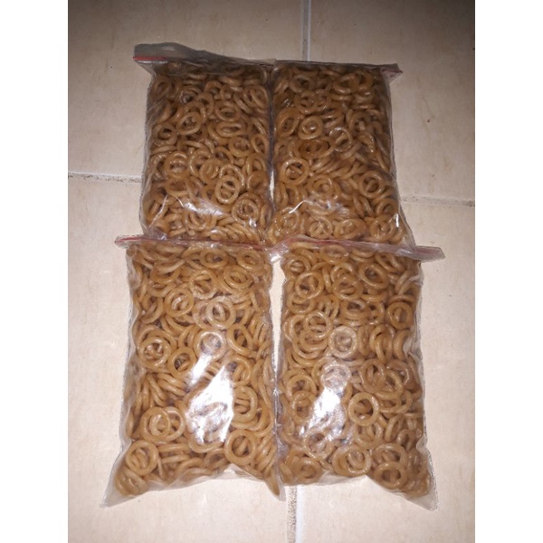 250g Kerupuk Cincin Mentah 250 g Krupuk