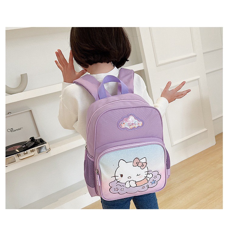 Tas Ransel Hello Kitty Glitter Cloud TR014 anak perempuan paud tk sd tas punggung backpack