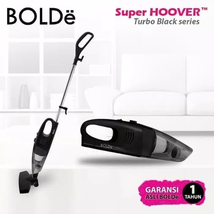 Penyedot Debu Vacuum Cleaner BOLDe Super Hoover Turbo Black Series Garansi Resmi