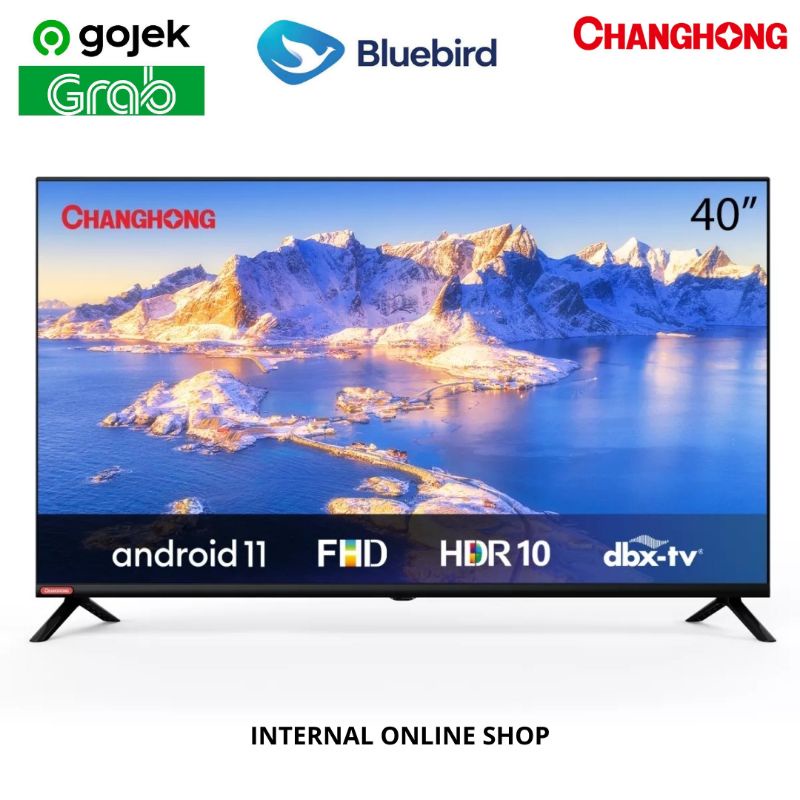 Changhong L40G7N Smart TV 40 Inch Android 11 Garansi Resmi