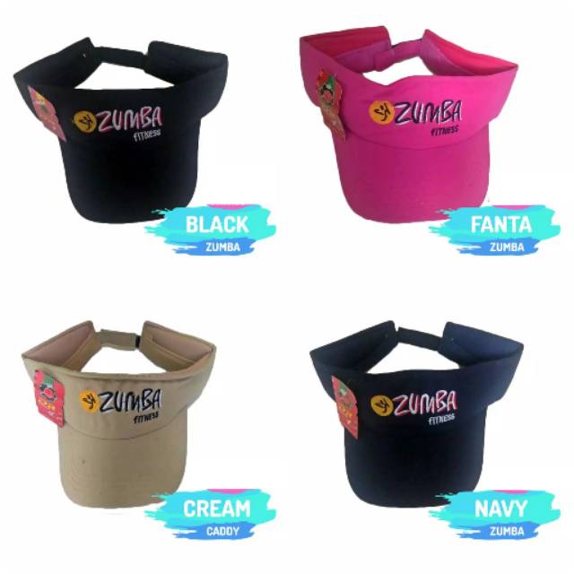 Topi Caddy Golf Zumba Fitness Pria Wanita Senam Outdoor Aerobik Gym