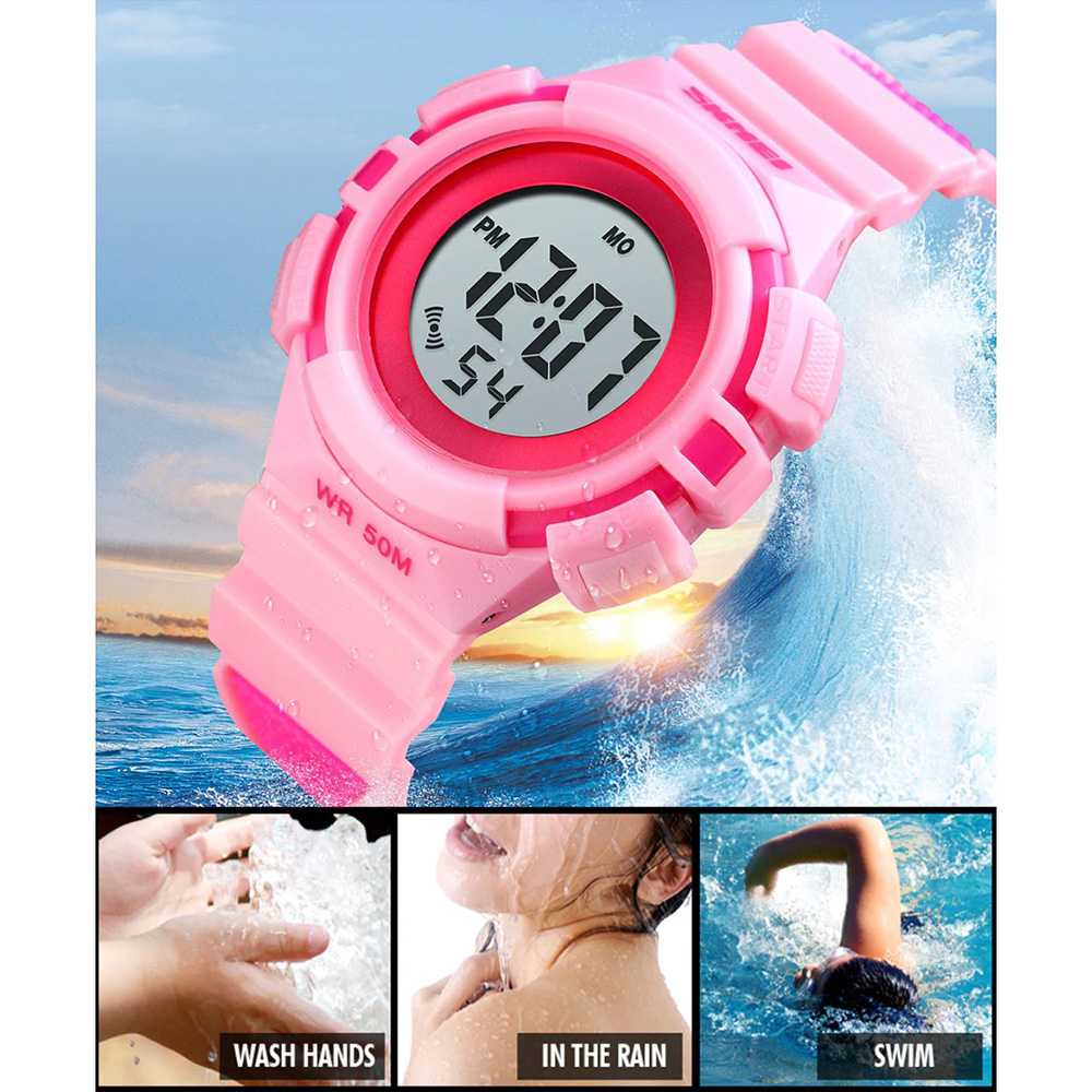 IDN - SKMEI Jam Tangan Sporty Anak Waterproof LED Digital - 1485