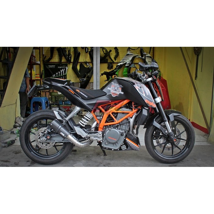 Knalpot GPRR Tech Carbon Series Slipon 3/4 KTM RC Duke 200 250 Old