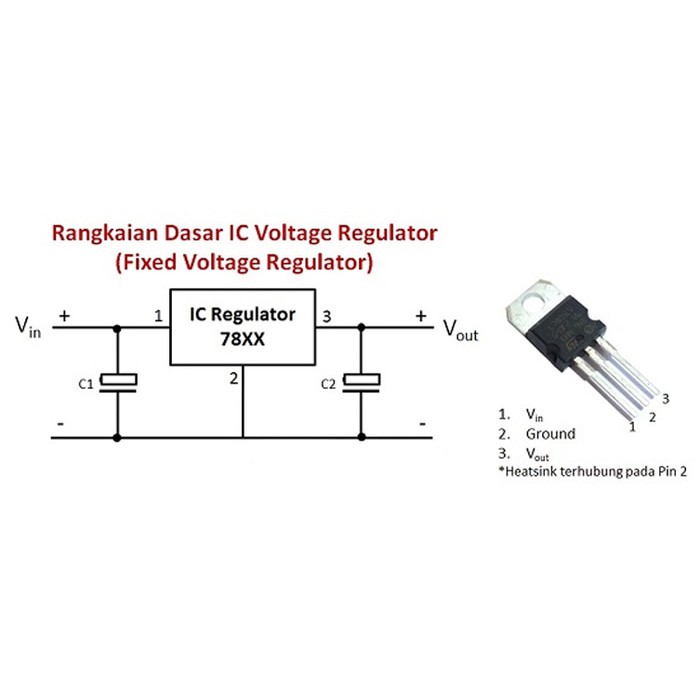 IC VOLTAGE REGULATOR 7812 L7812 L7812CV 12V 12 VOLT TO-220