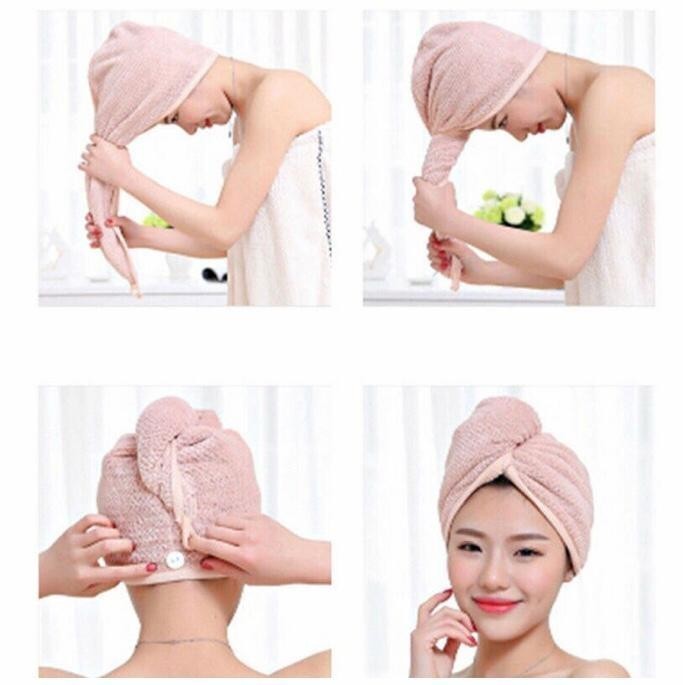 Dry Hair Towel | Handuk Pengering Rambut Beli 1 dapat 2