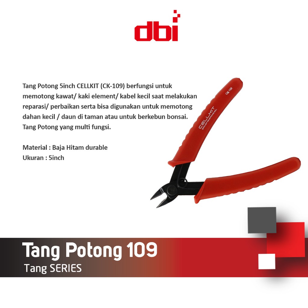 Tang Potong 5inch CELLKIT 109