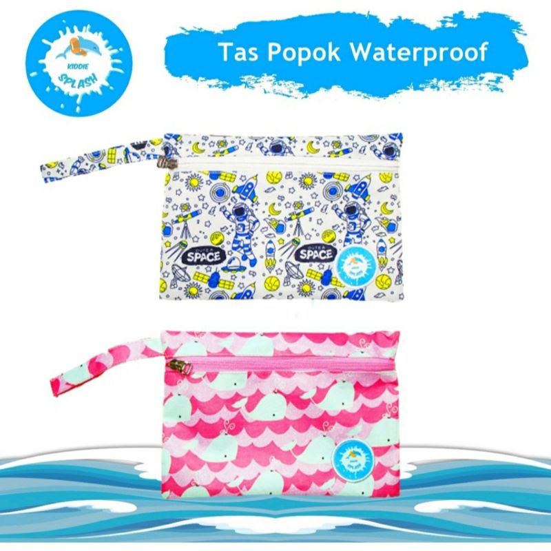 Kiddie Splash Baby Diaper Pouch Bag / Kiddie Splash Tas Popok Bayi / Pouch Popok Bayi / Tas Popok Ba