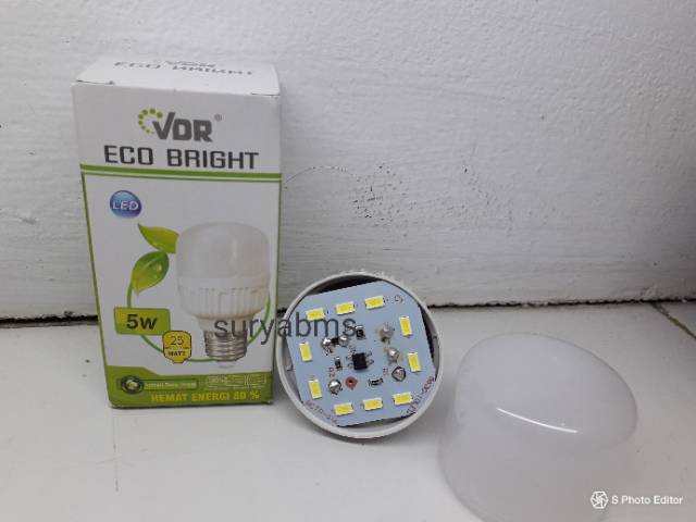 Lampu LED VDR eco bright 5w