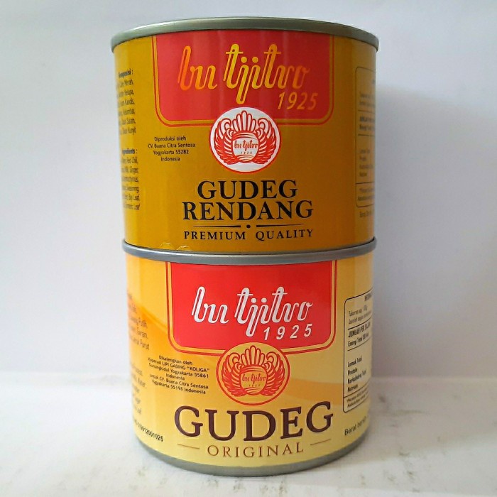 

f0fbfe00 Gudeg Kaleng Bu Tjitro Original Rendang Paket Ekonomis Ds1Gk