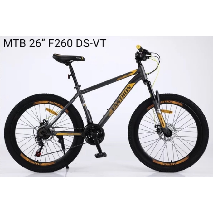 SEPEDA GUNUNG MTB 26 FASTRON F260 DS VT 3x7 MD