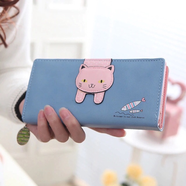 MORMON DOMPET MIAW - Dompet Lipat Wanita Morymony