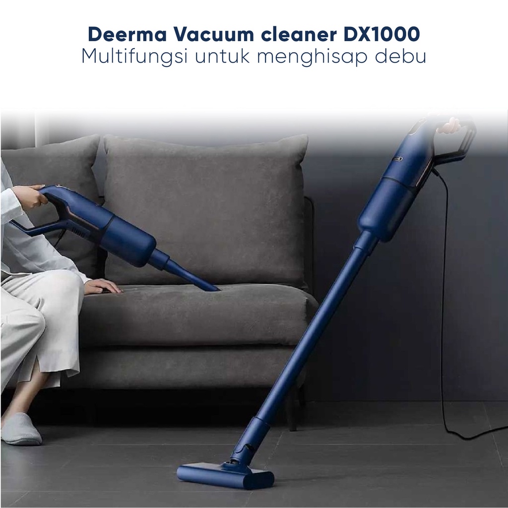 Deerma DX1000 Handheld Vacuum Cleaner / Penyedot Penghisap Debu