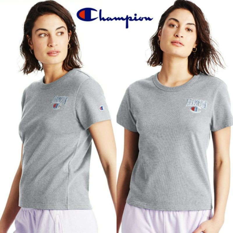 Champion girlfriend tee arch logo tshirt