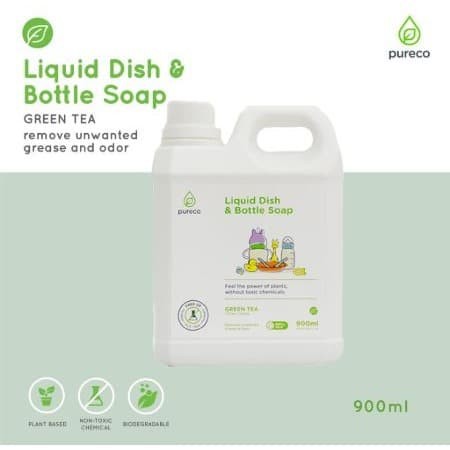 PURECO REFILL LIQUID DISHSOAP 900ML