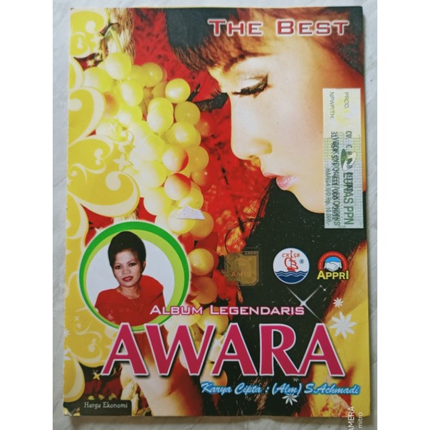 VCD original dangdut legendaris awara vol 4